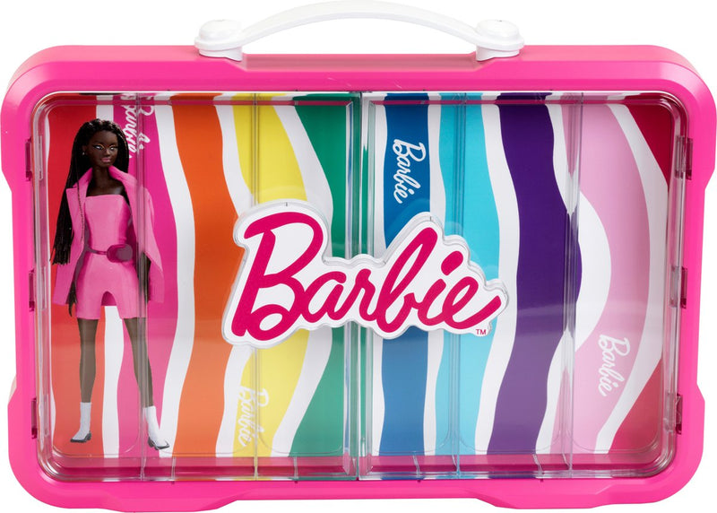 Custodia da collezione Barbie Klein Toys - 58x9,4x43 cm - bambole Barbie non incluse - multicolore