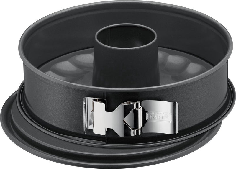 Stampo a cerniera Kaiser la forme plus - teglia - ø28 cm - con 2 fondi - rivestimento antiaderente - a tenuta stagna
