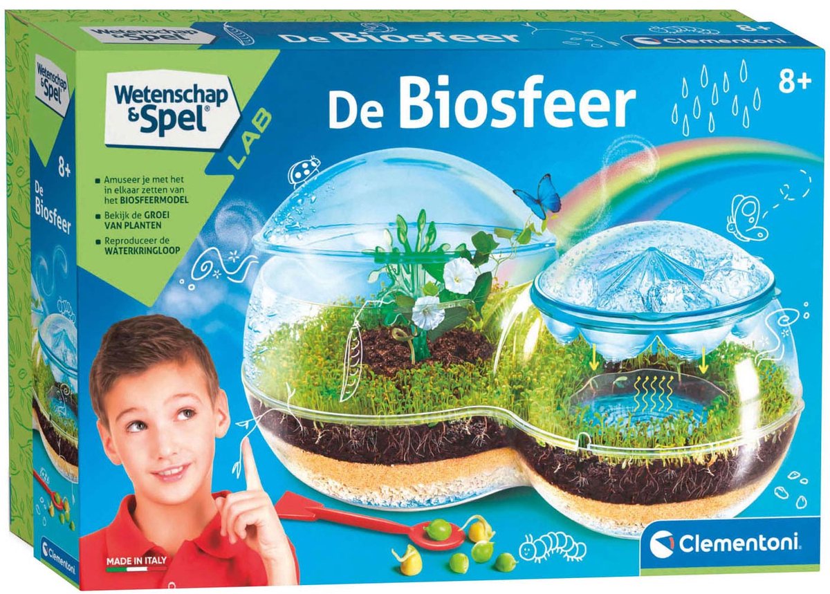 Biosfera del gioco scientifico di Clementoni
