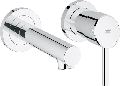 Grohe concetto wastafelkraan - afbouwdeel - exclusief inbouwdeel - chroom