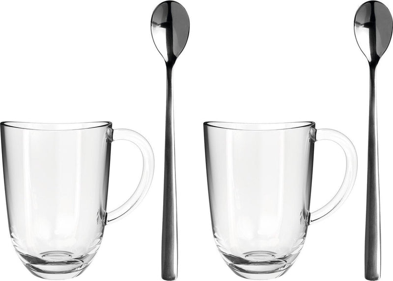 Leonardo Napoli latte macchiato set 380ml - 4 pezzi
