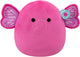 Peluche Jazwares Squishmallows - Evelyn, el elefante mariposa rosa intenso - 40 cm