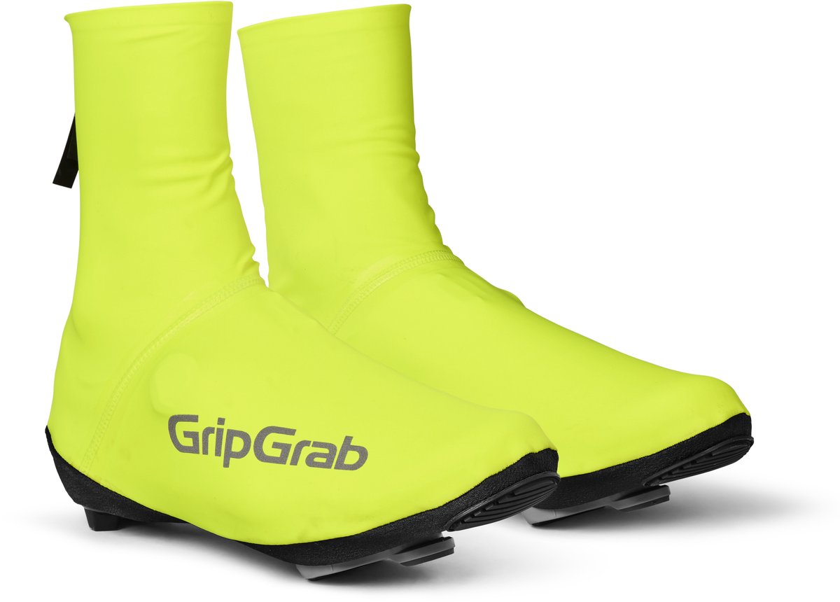 Gripgrab - copriscarpe da ciclismo impermeabili pacr copriscarpe da ciclismo impermeabili per bicicletta da corsa - unisex - giallo alta visibilità