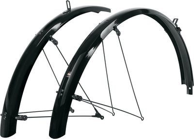 Sks bluemels basic 53 mm spatbord zilver 26´´