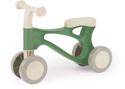 Bicicleta sin pedales Lena eco verde pastel: juguetes sostenibles para niños.