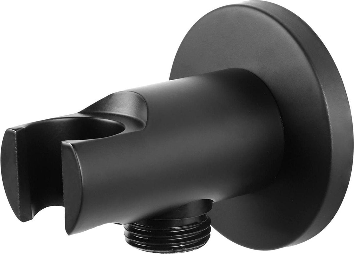 Soporte para cabezal de ducha Differnz - soporte para ducha de mano con caño de agua - negro