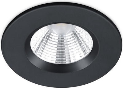 Trio Zagros - focos empotrables - negro mate - incl. 1x SMD 5W