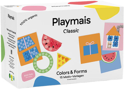 Forme di colori classici Playmais - 800 pezzi.