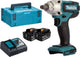 Juego de llaves de impacto con batería de iones de litio Makita dtw190rfj - 18v - 2 baterías de 3,0ah - en estuche de almacenamiento mbox - 190nm - 1 2 - sin escobillas