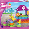 Set de construcción puesto de postres Duck Paradise - 84 piezas.