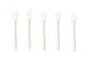 Iezzy tenedor desechable iezzy cpla 19cm blanco