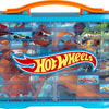 Klein Toys Hot Wheels - valigetta da collezione - vetrina - adatta per 54 auto - blu arancione