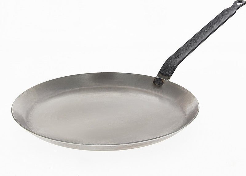 Sartén para crepes Debuyer de Buyer 30 cm – Chapa de acero – Sin PFAs – Molde para crepes – Apto para inducción – Fabricado en Francia