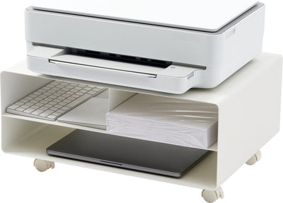 Gabinete para impresora Yamazaki - torre - blanco