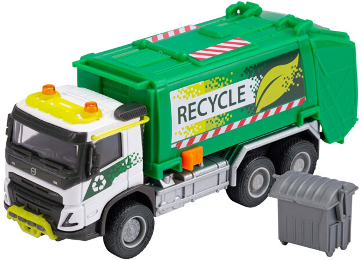 Majorette volvo fmx camión recolector de basura 0 6