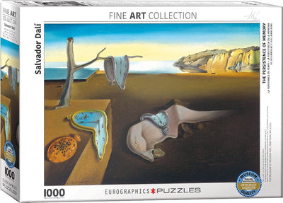 Eurographics - la persistenza della memoria [la persistencia de la memoria] - salvador dali - 1000 pezzi 68×48 cm (l×a) - puzzle d'arte