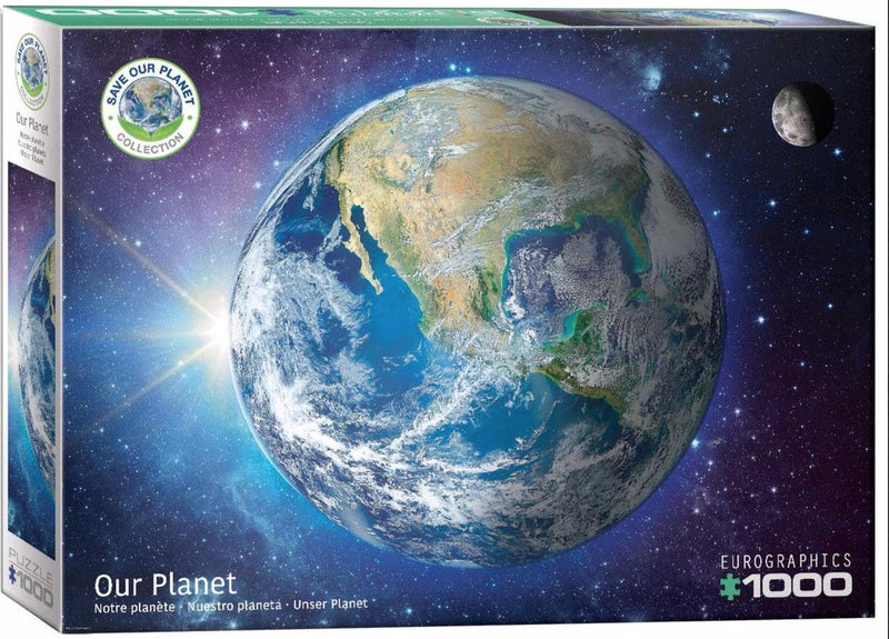Eurographics: ¡salva el planeta! nuestro planeta [¡salva el planeta! nuestro planeta] - 1000 piezas 68×48cm (ancho×alto) - rompecabezas