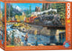 Eurographics - il silenzio del fiume è rotto [il silenzio del fiume è rotto] - ken zylla - 1000 pezzi 68×48 cm (l×a) - puzzle