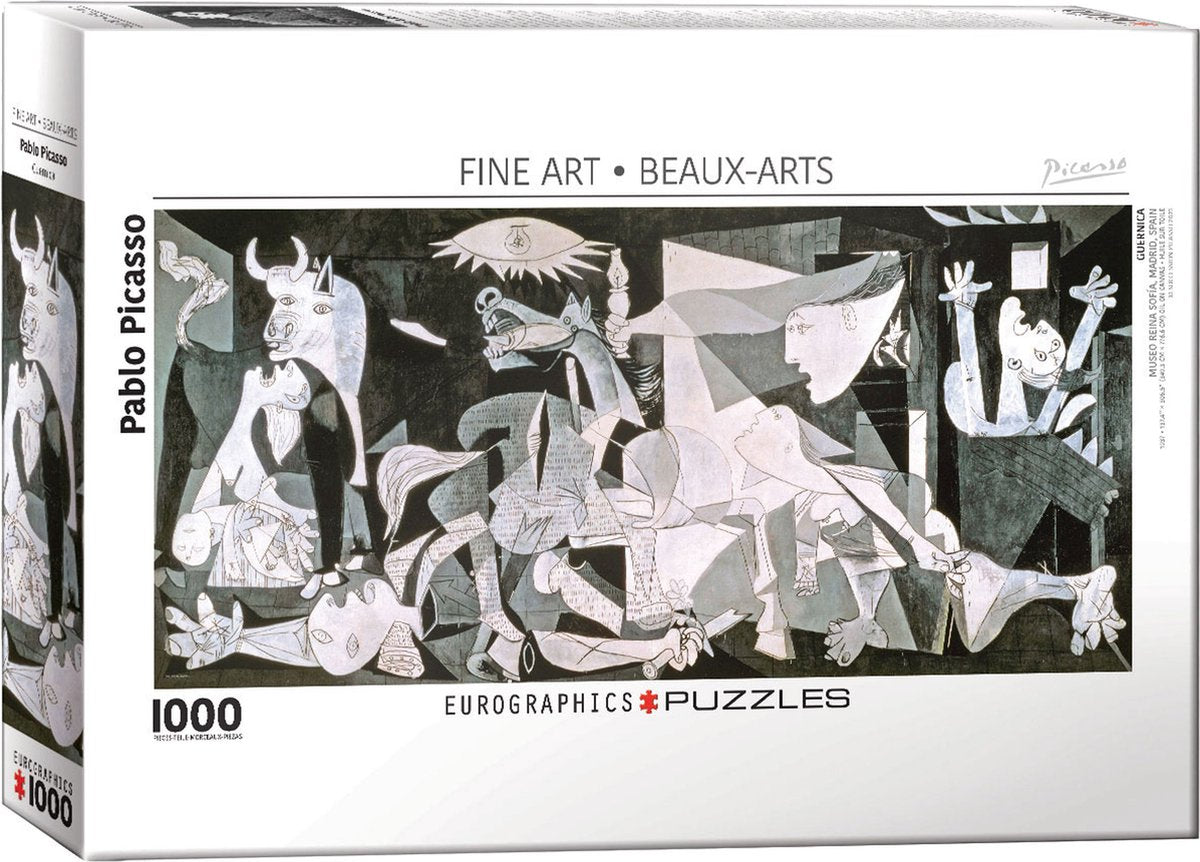 Eurographics - Guernica - Pablo Picasso - 1000 pezzi 89,4×39,4 cm (l×a) - puzzle