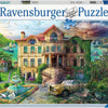 RAVENSBURGER JIGSAW puzzle Country House nel tempo, 2000st.