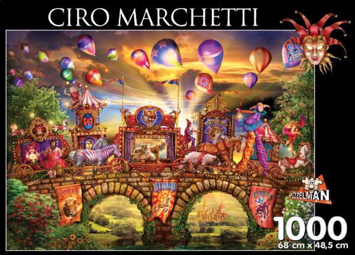 Puzzelman carnivalle parade - ciro marchetti (1000)