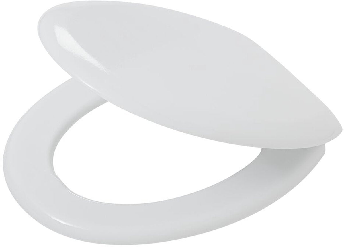 Tiger burley - asiento de inodoro con tapa - mdf - blanco