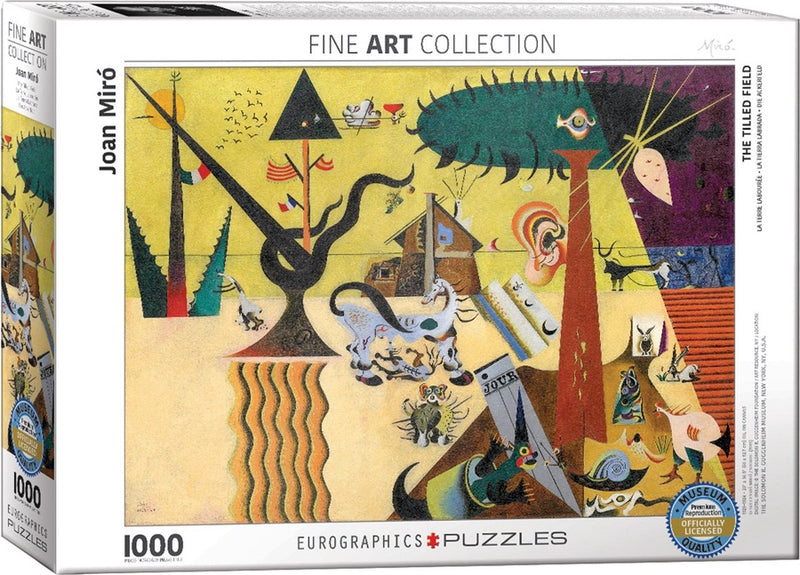 Eurographics - el carnaval de arlequín [le carnaval d'arlequin] - joan miro - 1000 piezas 68×48cm (w×h) - rompecabezas de bellas artes