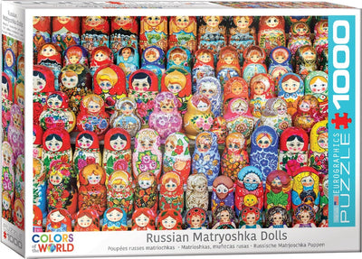 Eurographics - Bambole matrioska russe - 1000 pezzi 68×48 cm (l×a) - puzzle