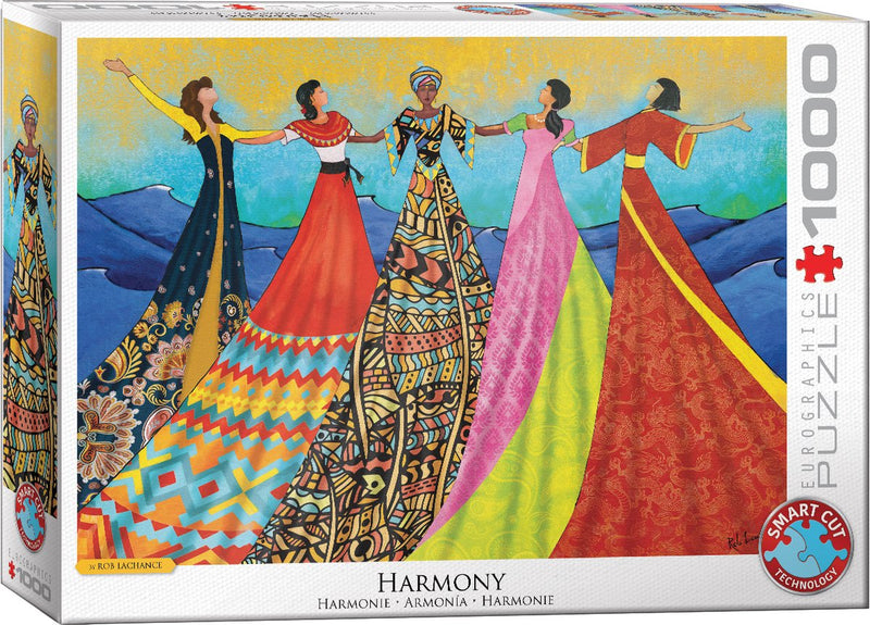 Eurographics - armonía [armonía] - 1000 piezas 68×48cm (ancho×alto) - rompecabezas