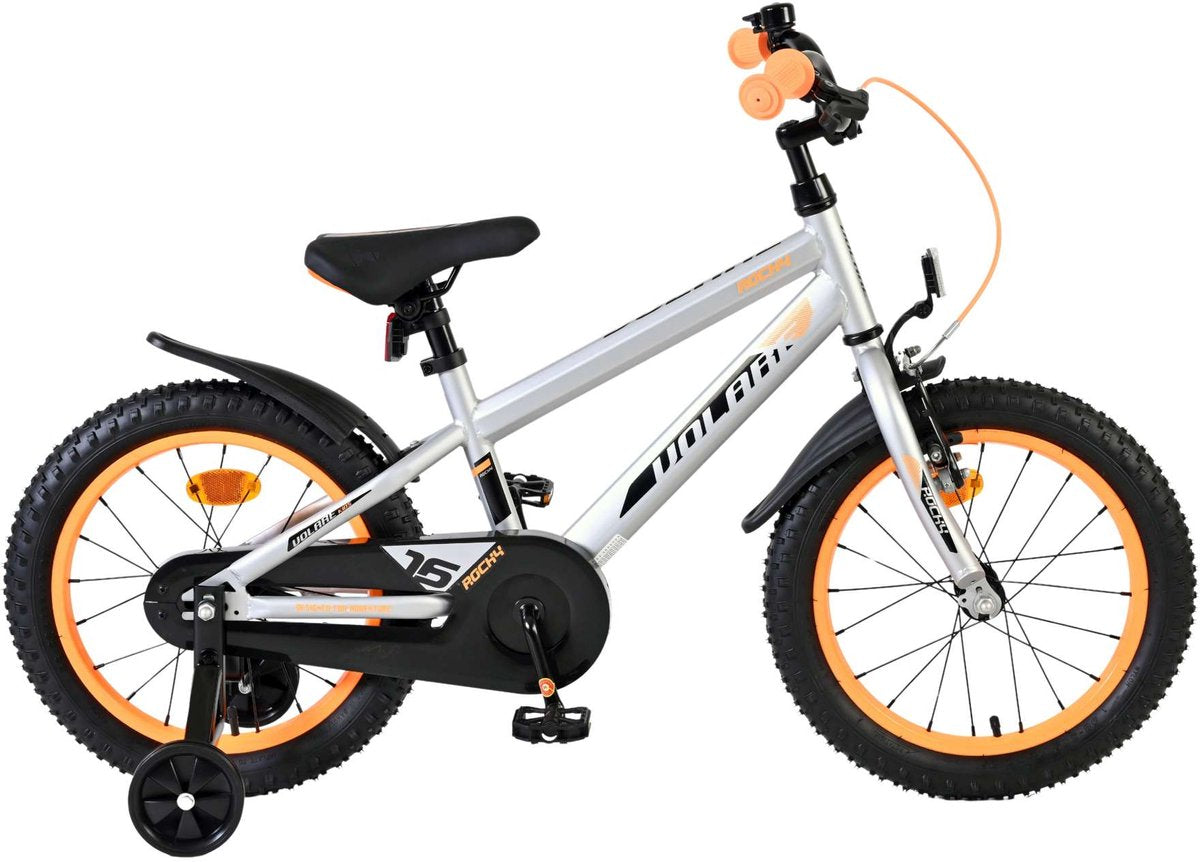 Volare Rocky Kinderfiets - Jongens - 16 inch - Grijs
