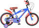 Bicicletta per bambini Volare Sonic - ragazzi - 16 pollici - blu - due freni a mano