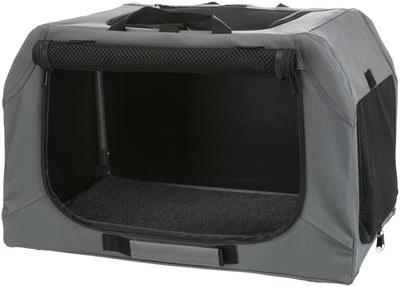 Trixie Soft Kennel Easy Travel Bench Grey