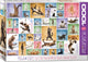Eurographics - yoga katten [yoga cats] - 1000 stukjes 68×48cm (b×h) - legpuzzel