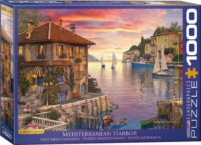 Eurographics - Porto Mediterraneo - dominic davison - 1000 pezzi 68×48 cm (l×a) - puzzle