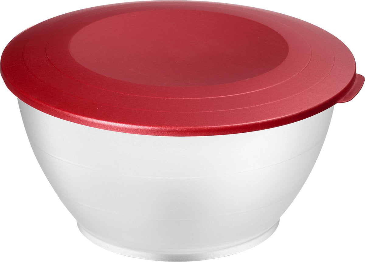 Westmark tarro para servir, con tapa, capacidad: 6,5 litros, plástico, sin BPA, Olympia, color: rojo transparente, 2419221r