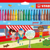 Stabilito Power Felf -Tip Pen set con 24 pezzi