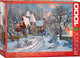 Eurographics - cottage natalizio - dominic davison - 1000 pezzi 68×48 cm (l×a) - puzzle