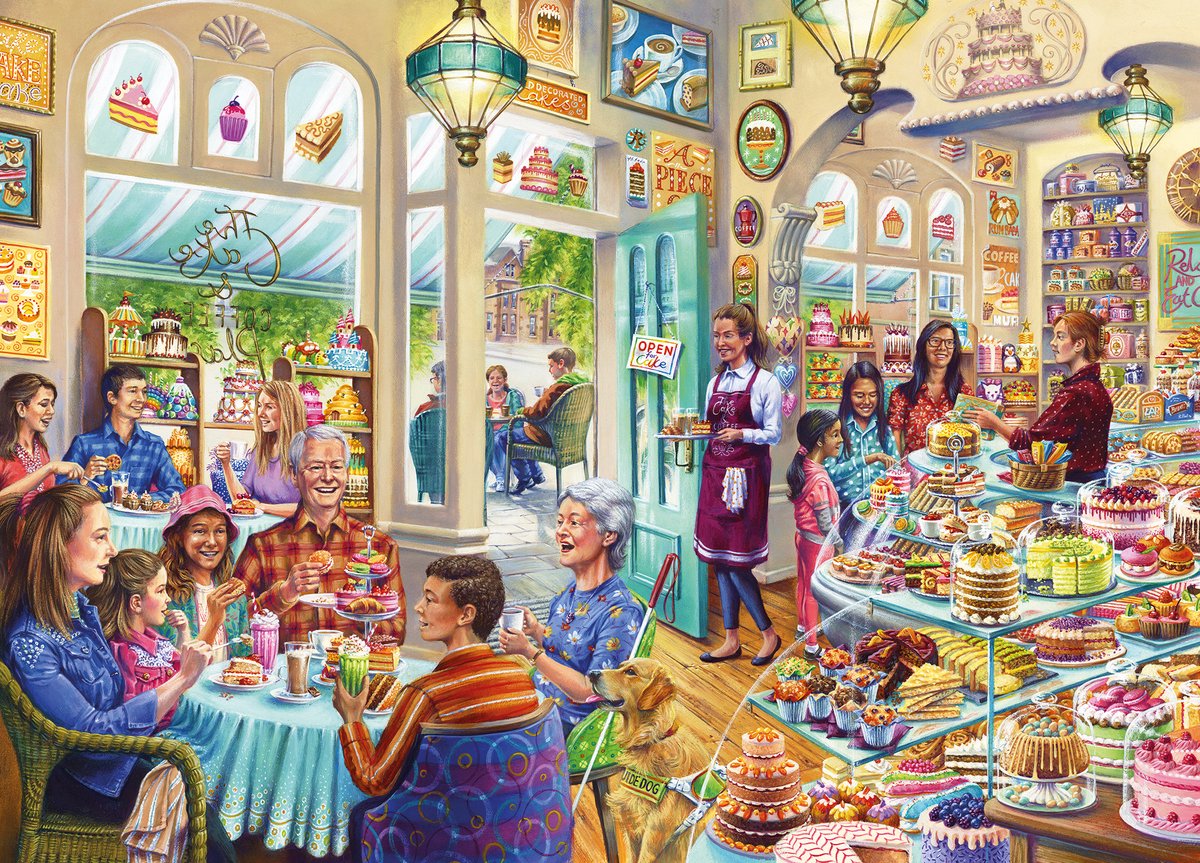Gibsons - il regalo della nonna (di Tony Ryan) - 1000 pezzi 68×49 cm (l×a) - puzzle per adulti