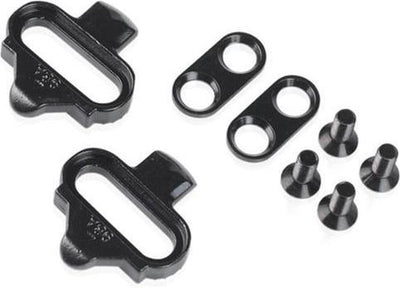 Xlc pd-x02 schoenplaatjes voor shimano spd pedalen - geen speling - zwart