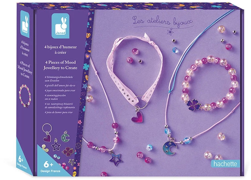 Janod - les ateliers bijoux - kit completo de manualidades para joyería