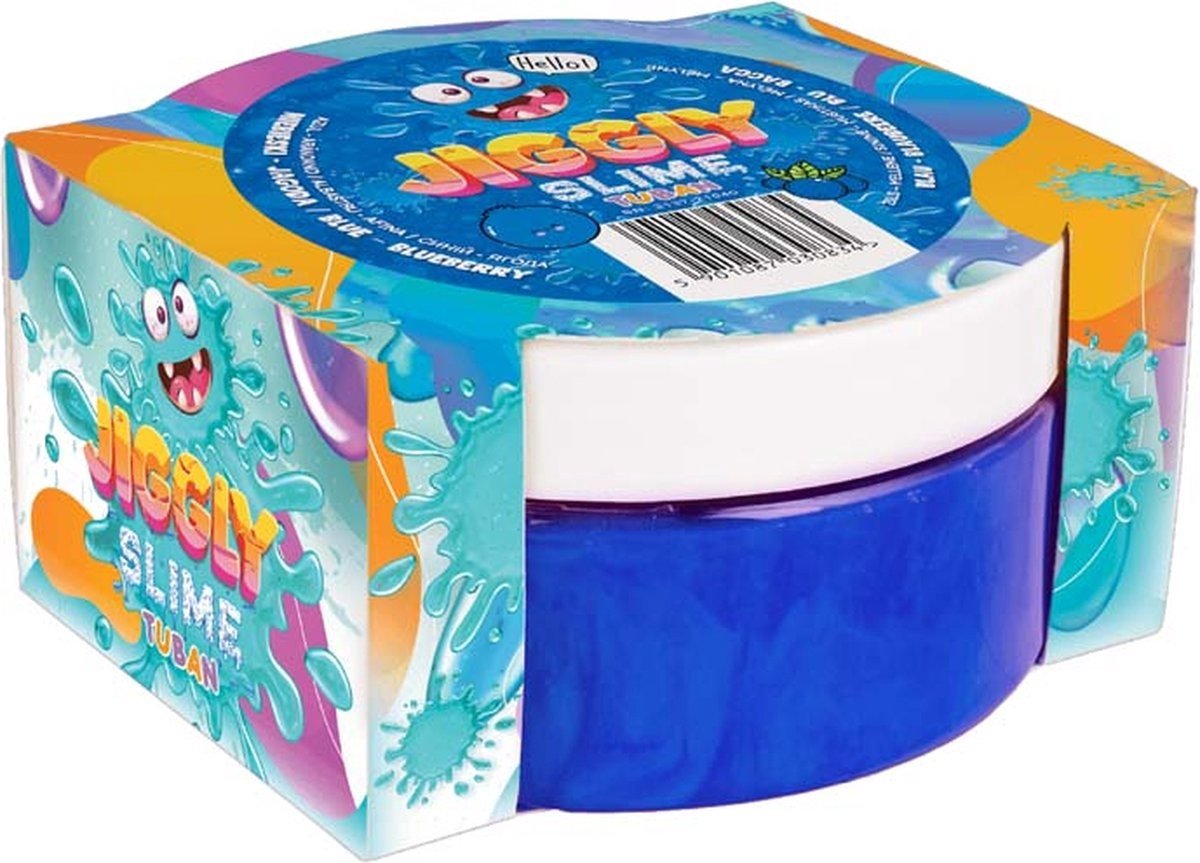 Tuban - jiggly slime – mirtillo blu 200 g