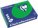 Clairefontaine trophée intenso, papel de color, a4, 80 g, 500 hojas, verde billar