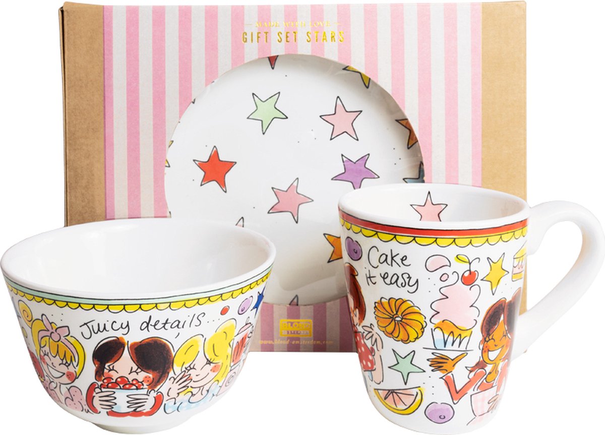 Set Blond Amsterdam: set regalo catch up star 3 pz