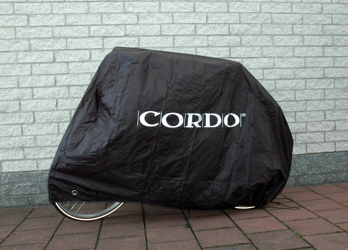 Funda de bicicleta Cordo para 2 bicicletas negra 128x98x235cm