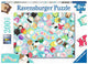 Puzzle Ravensburger pezzi xxl - giorni di malva - 200 pezzi.