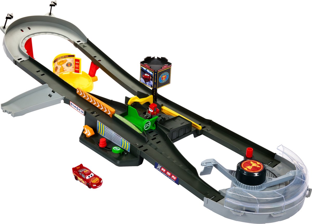 Disney Pixar Cars Disney e Pixar Cars - Coppa del pistone - Pista da corsa - Set da gioco