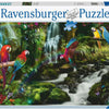 Bonte loros en el rompecabezas de Jungle Jigsaw, 2000.