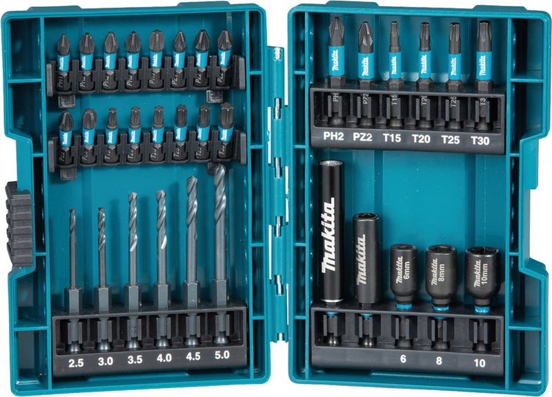 Accesorios Makita juego de brocas de 33 piezas - b-66896 - b-66896