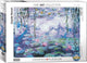 Eurographics - ninfee, riflesso del salice [nymphéas, reflets de saule] - claude monet - 1000 pezzi 68×48 cm (l×a) - puzzle d'arte