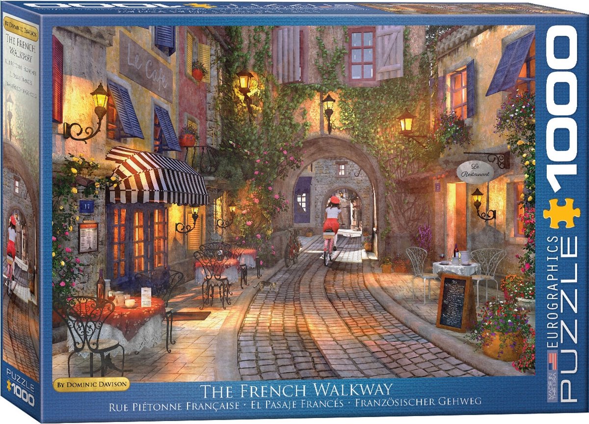 Eurographics - la pasarela francesa [la pasarela francesa] - dominic davison - 1000 piezas 68×48cm (w×h) - rompecabezas